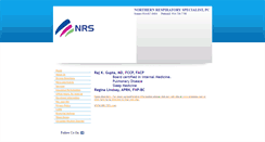 Desktop Screenshot of lungspecialist.com
